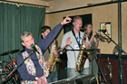 A photo of Limbs akimbo performing at the Weatherford
