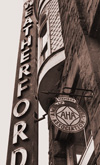 The old hotel sign