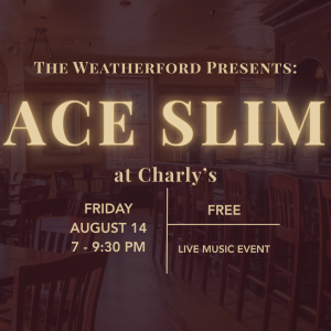 Ace Slim performing live at Charly's Pub & Grill inside the historic Weatherford Hotel in downtown Flagstaff