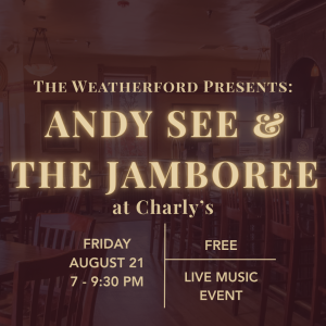 Andy See & His Swinging Jamboree performing live at Charly's Pub & Grill inside the historic Weatherford Hotel in downtown Flagstaff